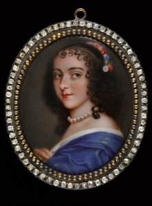 Portret van Ninon de Lenclos 1620-1705, begin 18e eeuw