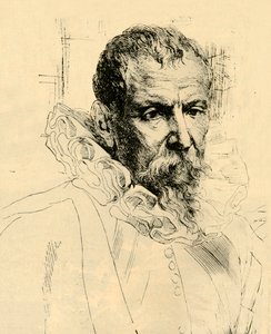 Portret van Peter Bruegel, 1883 door Unbekannt