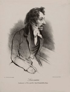 Portret van Pierre-François Lacenaire door Unbekannt