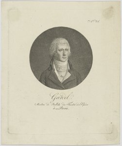 Portret van Pierre-Gabriel Gardel 1758-1840, ca. 1787 door Unbekannt
