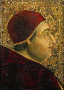 Portret van Paus Alexander VI 1431-1503, 1490s