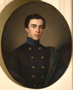 Portret van Prins Alexander Mikhailovich Golitsyn, 1850s door Unbekannt