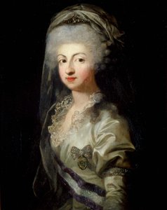 Portret van Prinses Carolina Maria Teresa Giuseppa van Parma 1770-1804, Eind 18e eeuw