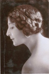Portret van prinses Olga Alexandrovna Yurievskaya 1873-1925, 1910s door Unbekannt