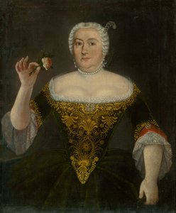 Portret van Ružena Révayová-Medňanská door Unbekannt
