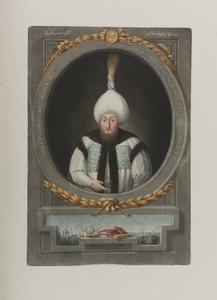 Portret van Sultan Mustafa III 1717-1774 door Unbekannt