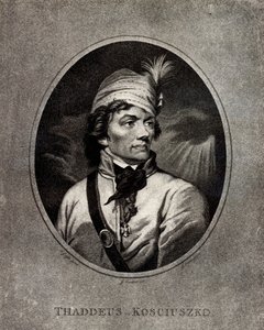Portret van Tadeusz Kosciuszko, 1746-1817, begin 19e eeuw door Unbekannt