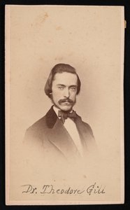 Portret van Theodore Nicholas Gill door Unbekannt