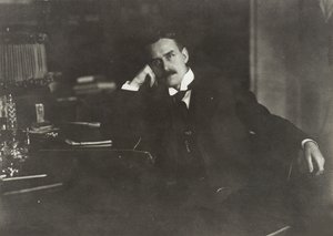Portret van Thomas Mann, c.1910 door Unbekannt
