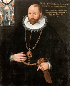 Portret van Tycho Brahe door Unbekannt