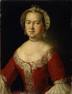 Portret van Vera Dmitrievna Rezvaya 1809-1849, begin 19e eeuw door Unbekannt