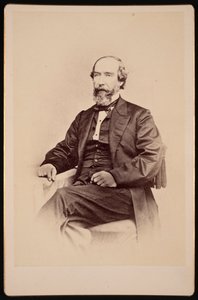 Portret van Walter Lenox 1817-1874, voor 1874