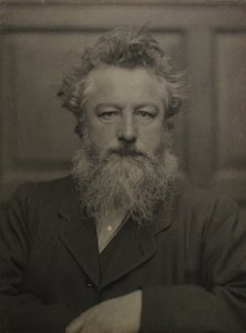 Portret van William Morris 1834-1896