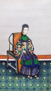 Portret van een Chinese vrouw