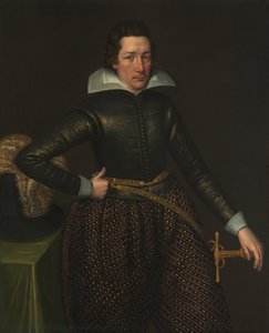 Portret van een man, ca. 1610 door Unbekannt