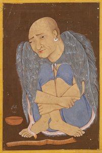 Portret van een soefi, eerste kwart 17e eeuw door Unbekannt