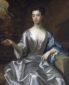 Portret van een Vrouw, genaamd Maria Taylor Byrd door Unbekannt