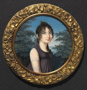 Portret van een Vrouw, ca. 1805 door Unbekannt