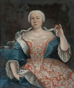 Portret van een Jonge Zemianka door Unbekannt