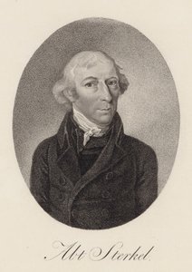 Portret van pianist en componist Franz Xaver Sterkel 1750-1817, 1816 door Unbekannt