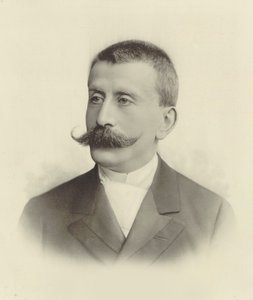 Portret van pianist en componist Moritz Moszkowski 1854-1925 door Unbekannt