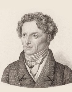 Portret van de Componist Francesco Morlacchi 1784-1841