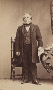 Portret van de Componist Franz Lachner 1803-1890, ca. 1850