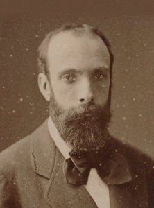 Portret van de componist Gaston Salvayre 1847-1916, 1880 door Unbekannt