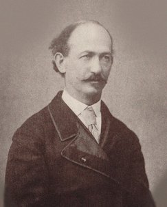 Portret van de componist Maurice Strakosch 1825-1887, ca. 1870