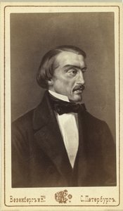 Portret van de literatuurcriticus en filosoof Vissarion G. Belinsky 1811-1848 door Unbekannt