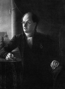 Portret van de Dichter Johan Ludvig Runeberg 1804-1877 door Unbekannt