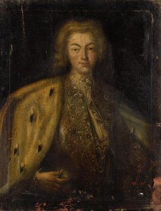 Portret van Tsaar Peter II van Rusland, 18e eeuw