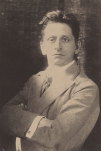 Portret van de componist Alexander von Zemlinsky 1871-1942 door Unbekannt