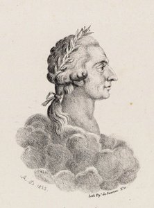 Portret van de componist Antonio Sacchini 1730-1786, 1823 door Unbekannt