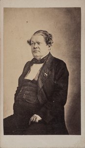 Portret van de componist Auguste-Mathieu Panseron 1796-1859, ca. 1855