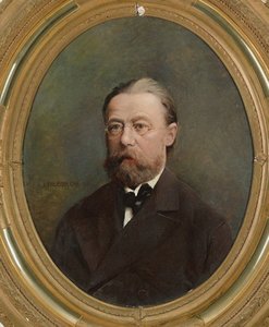 Portret van de componist Bedrich Smetana
