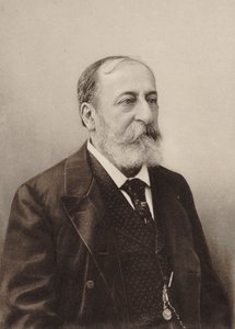 Portret van de componist Camille Saint-Saëns 1835-1921, 1900