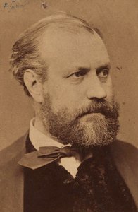 Portret van de componist Charles Gounod 1818-1893, ca. 1870 door Unbekannt