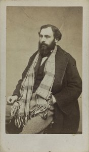 Portret van de componist Ferdinand Poise 1828-1892, ca. 1875