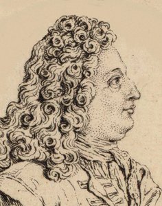 Portret van de componist Marin Marais