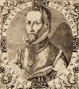 Portret van de componist Roland de Lassus door Unbekannt
