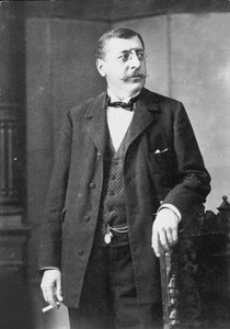 Portret van de dirigent en componist Felix Mottl 1856-1911