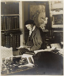 Portret van de dramaturg Victorien Sardou