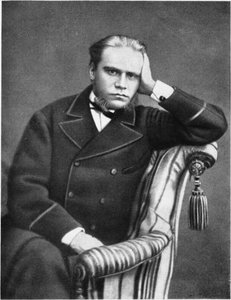 Portret van de advocaat en auteur Anatoli Fyodorovich Koni 1844-1927