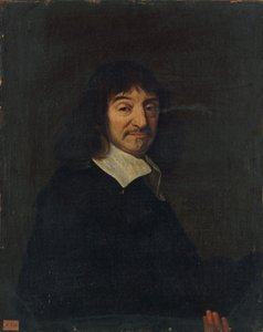 Portret van de Filosoof René Descartes door Unbekannt