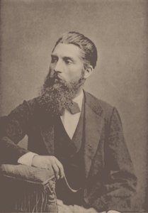 Portret van de pianist en componist Adolf Jensen 1837-1879