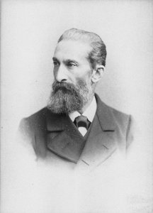 Portret van de pianist en componist Salomon Jadassohn 1831-1902 door Unbekannt