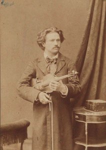 Portret van de violist en componist Frantisek Ondricek 1857-1922, 1882-1883