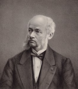 Portret van de violist en componist Henri Vieuxtemps door Unbekannt