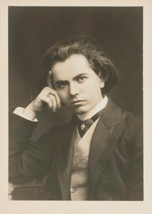 Portret van de violist en componist Jan Kubelik
